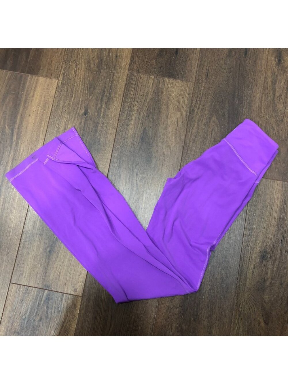 Lululemon Groove SHR Split-Hem Flare Nulu Pant Womens Yoga Stretch Sz 2 Purple